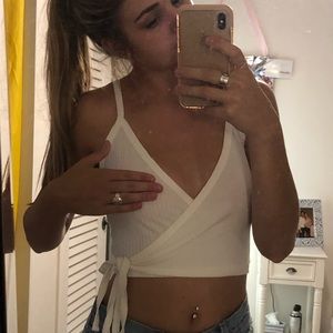 White forever 21 top